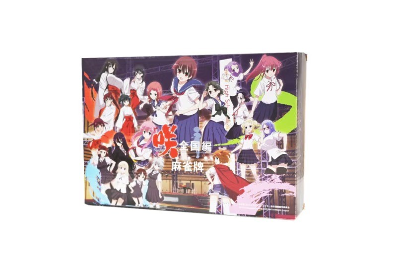 Saki Zenkoku-hen Anime Mahjong Tile Set Complete Japanese Riichi Mahjong Game