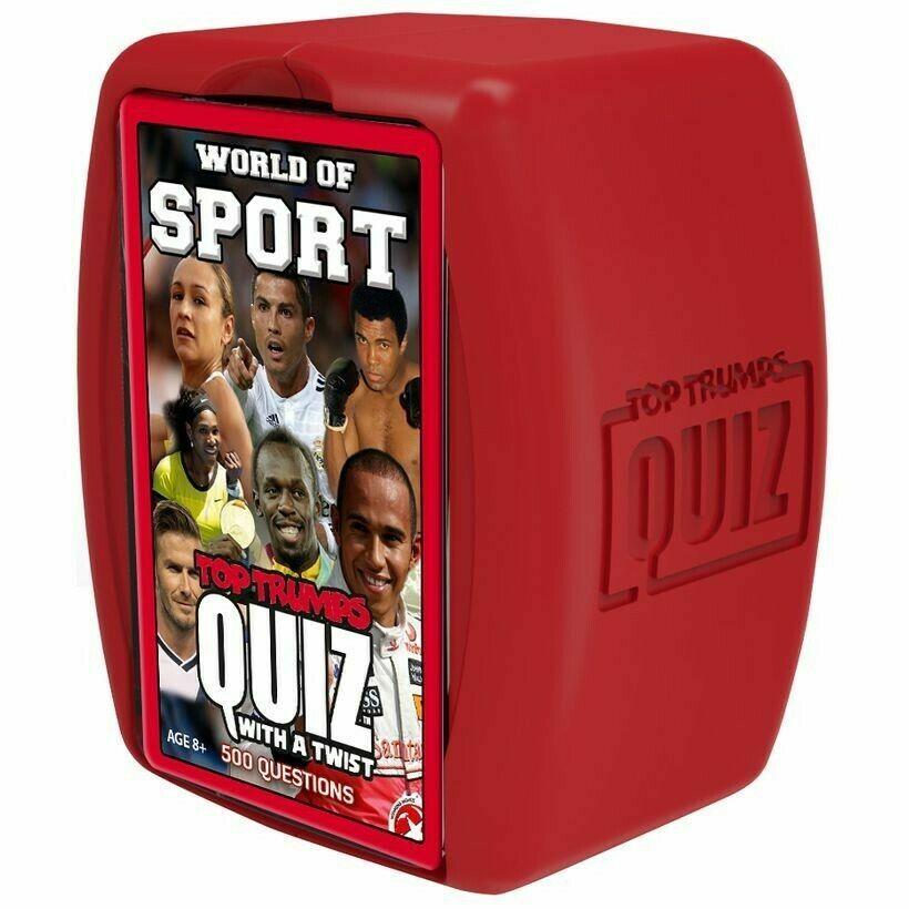 Top Trumps World Of Sport Quiz Card Game – NEW