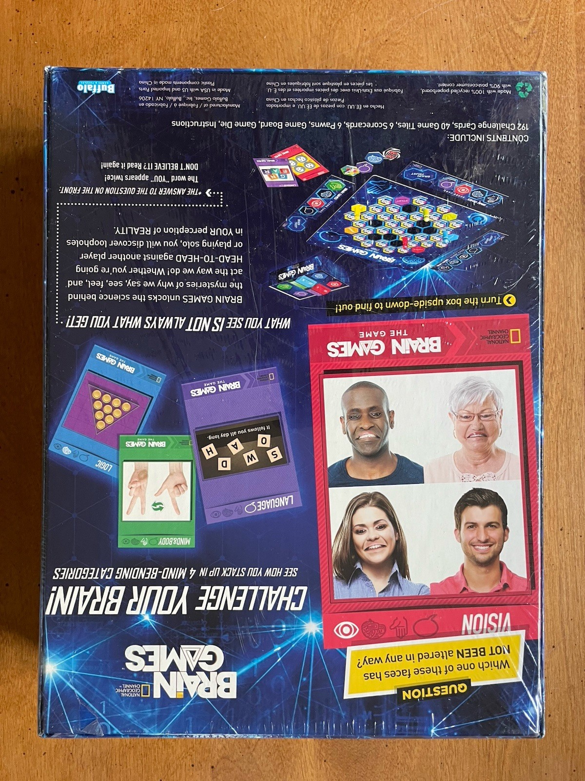 Brain Games: The Game • National Geographic Channel • New / Sealed! Ages 14+
