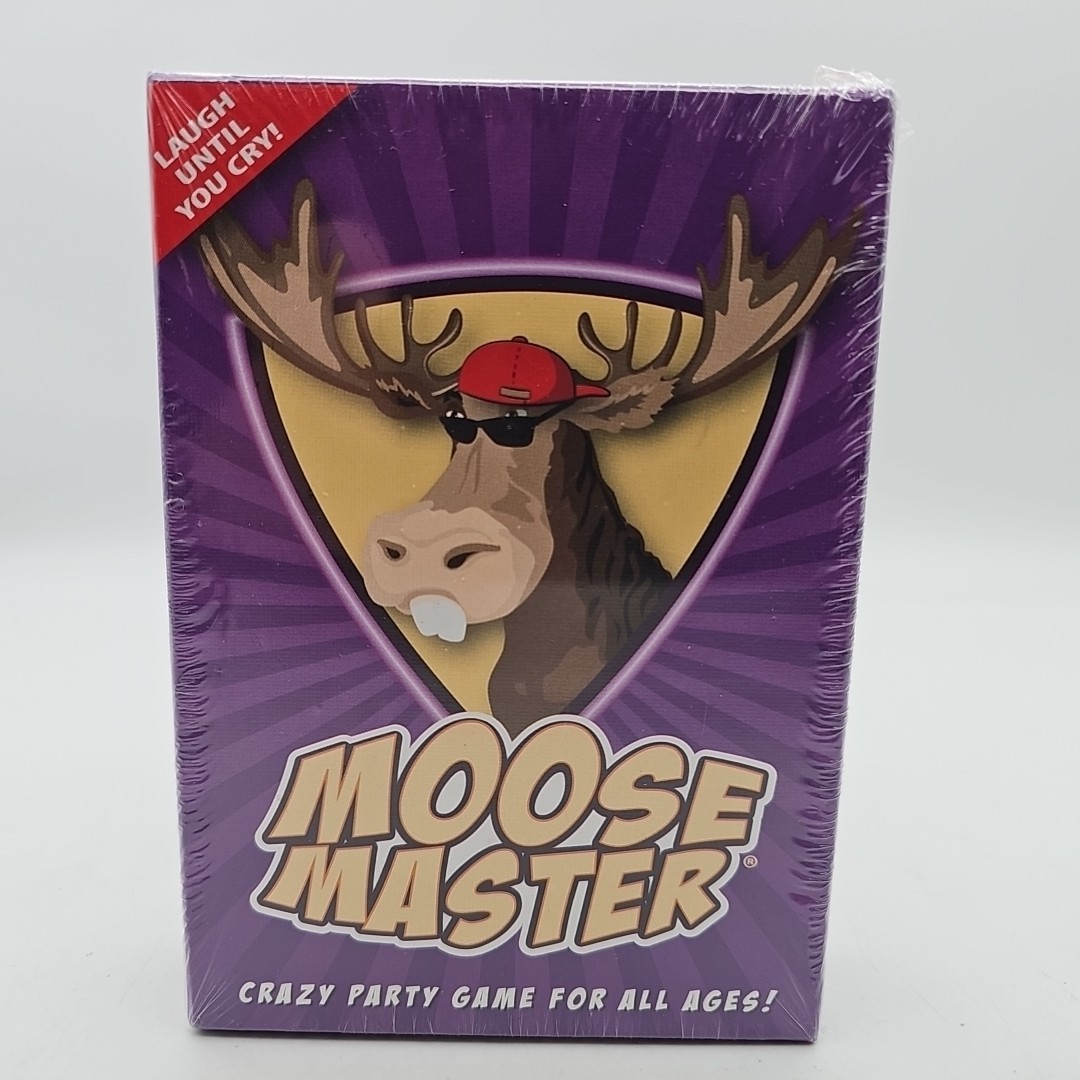Moose Master Crazy Party Game Laugh Until You Cry Fun For All Ages Torn Seal