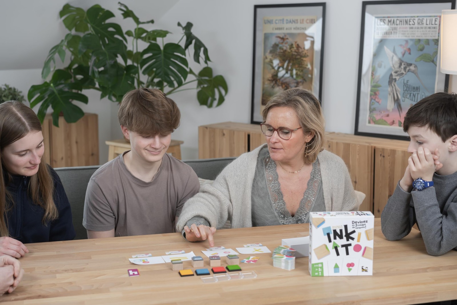 Ink IT – Cooperative Board Game – For 2 to 8 Players – Creativity…