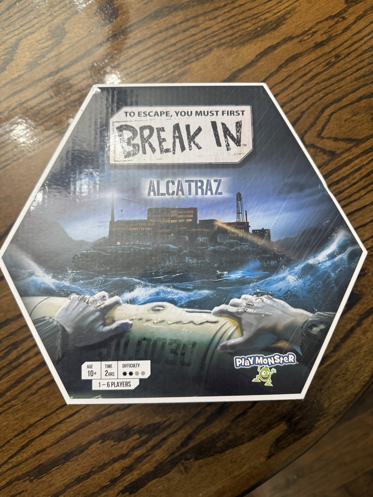 Break In Alcatraz Board Game Family Game Escape Room Game