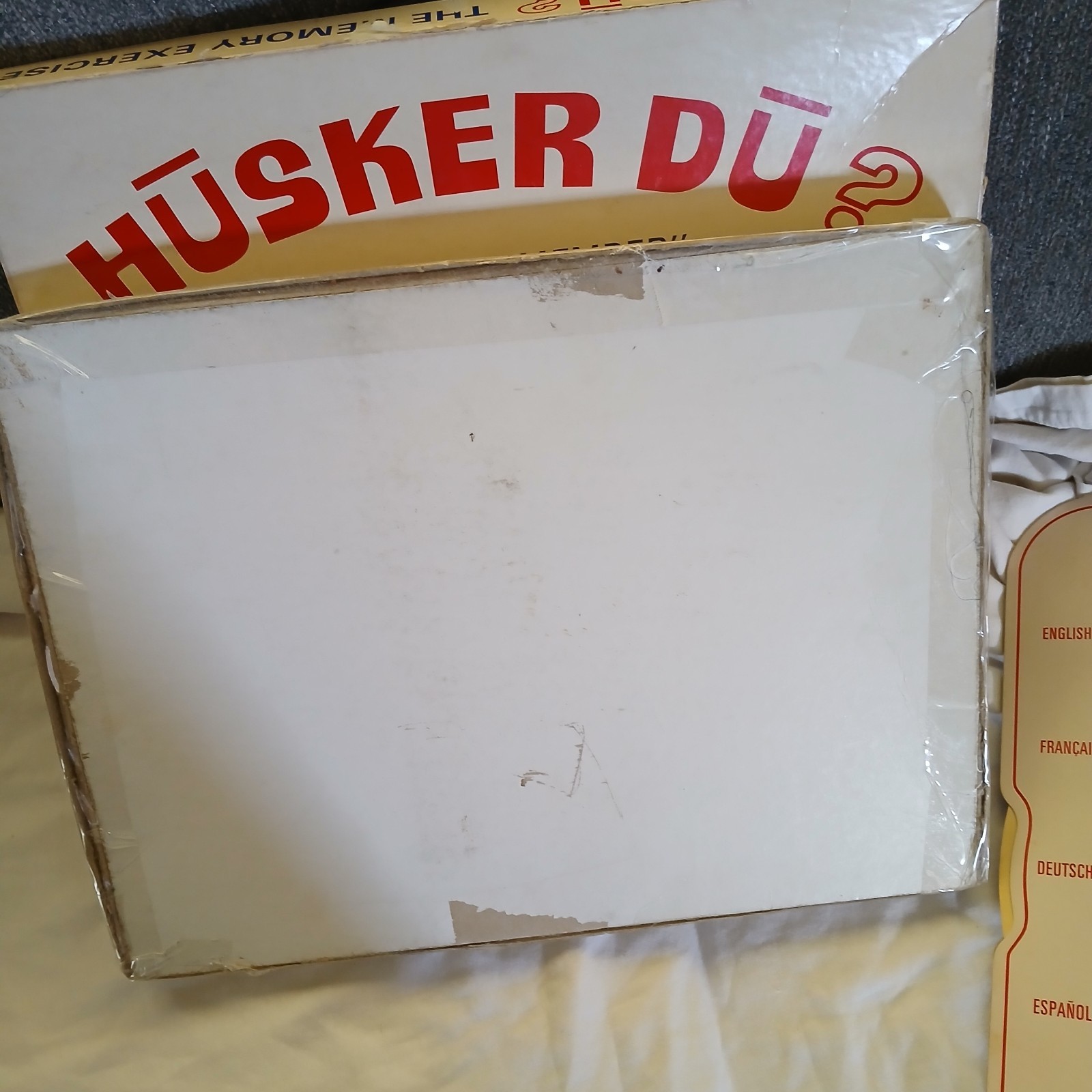 Vintage 1970 Regina Husker Du “Do You Remember?” Family Memory Game COMPLETE!