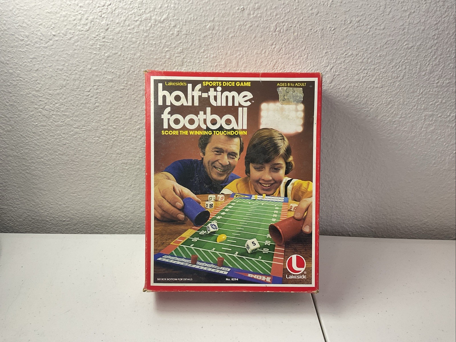 Half-Time Football Game 1979 Lakeside Toys #8294 Sports Dice Game