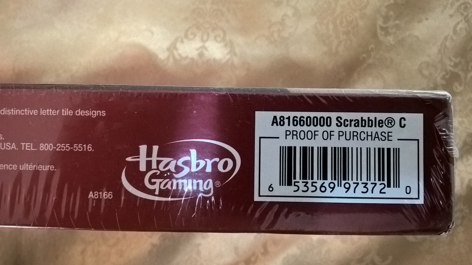Scrabble Crossword Game Hasbro Gaming 2013 Luck Strategy Vocabulary Spelling NEW