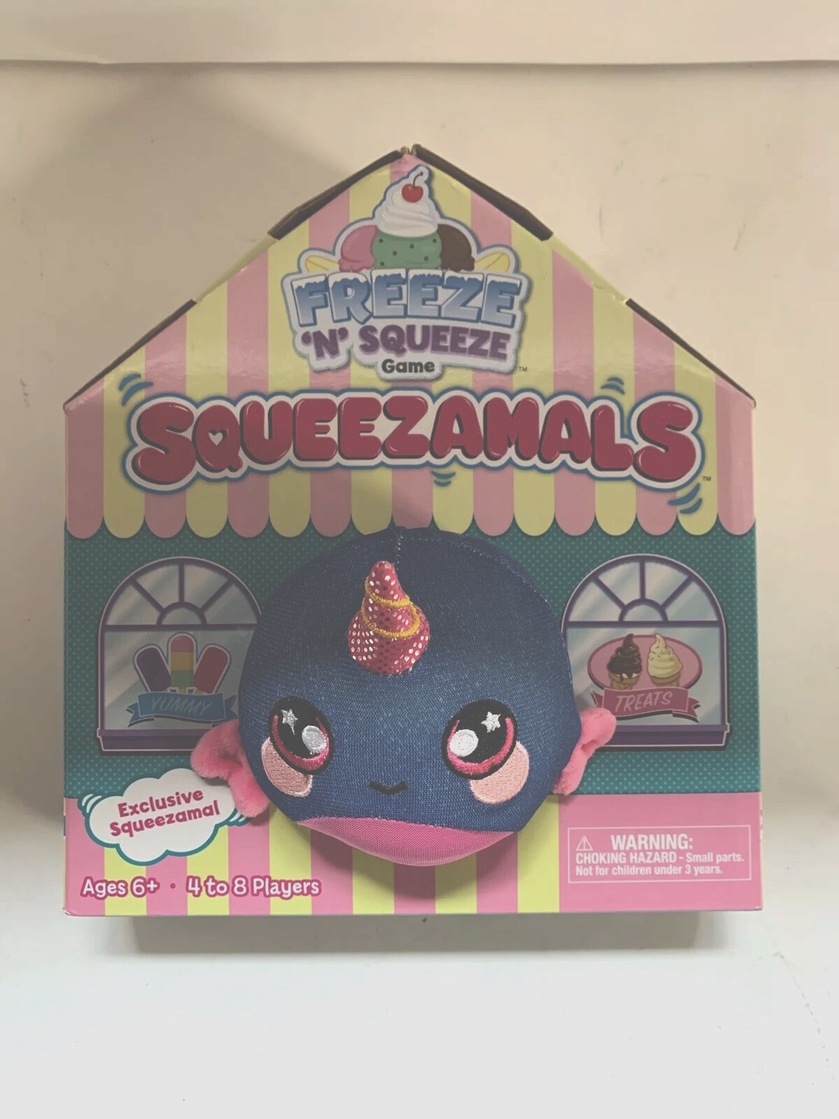 Squeezamals Freeze ‘N’ Squeeze Game Hard to find (Animal May Vary From Pics)