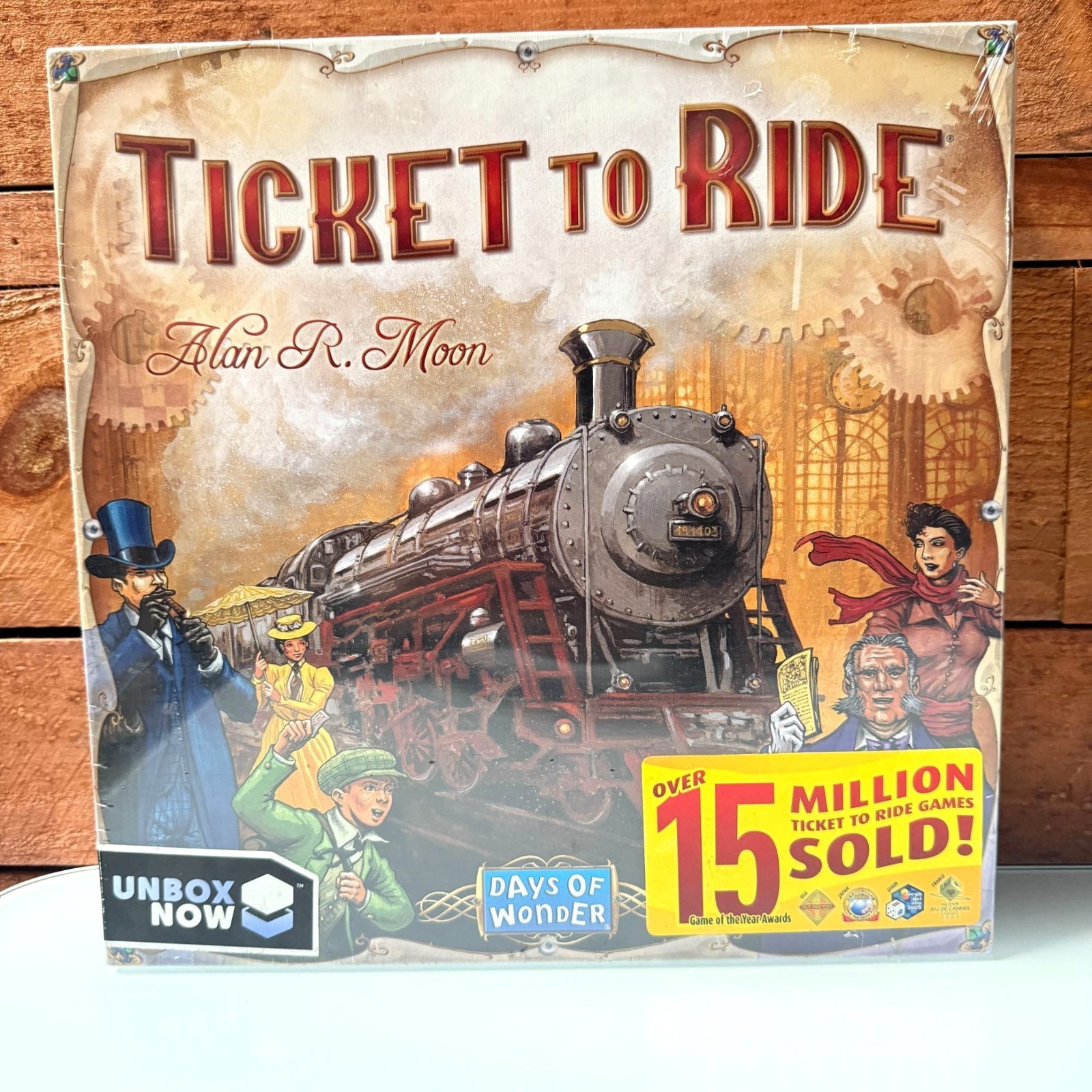 Ticket to Ride Board Game – A Cross-Country Train Adventure Strategy Game NEW