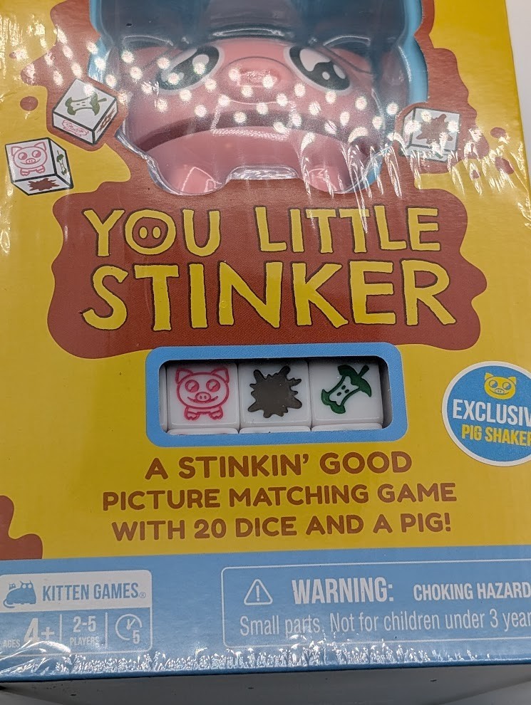 You Little Stinker Game – Kitten Games Brand – 2025 – NEW – 2-5 Players – Age 4+