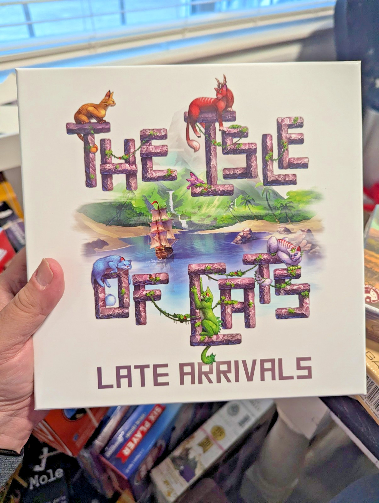 THE ISLE of CATS LATE ARRIVALS Exp 100% COMPLETE 2019 UNPUNCHED cards in SHRINK