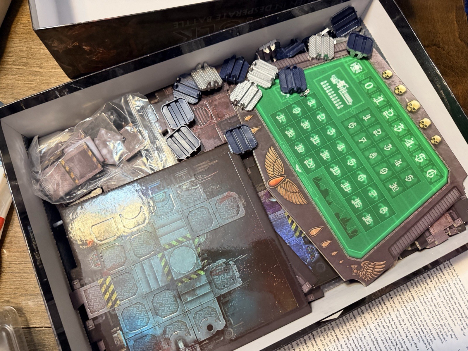 Games Workshop Space Hulk 4E Fourth Edition Board Game GW Mostly Painted!