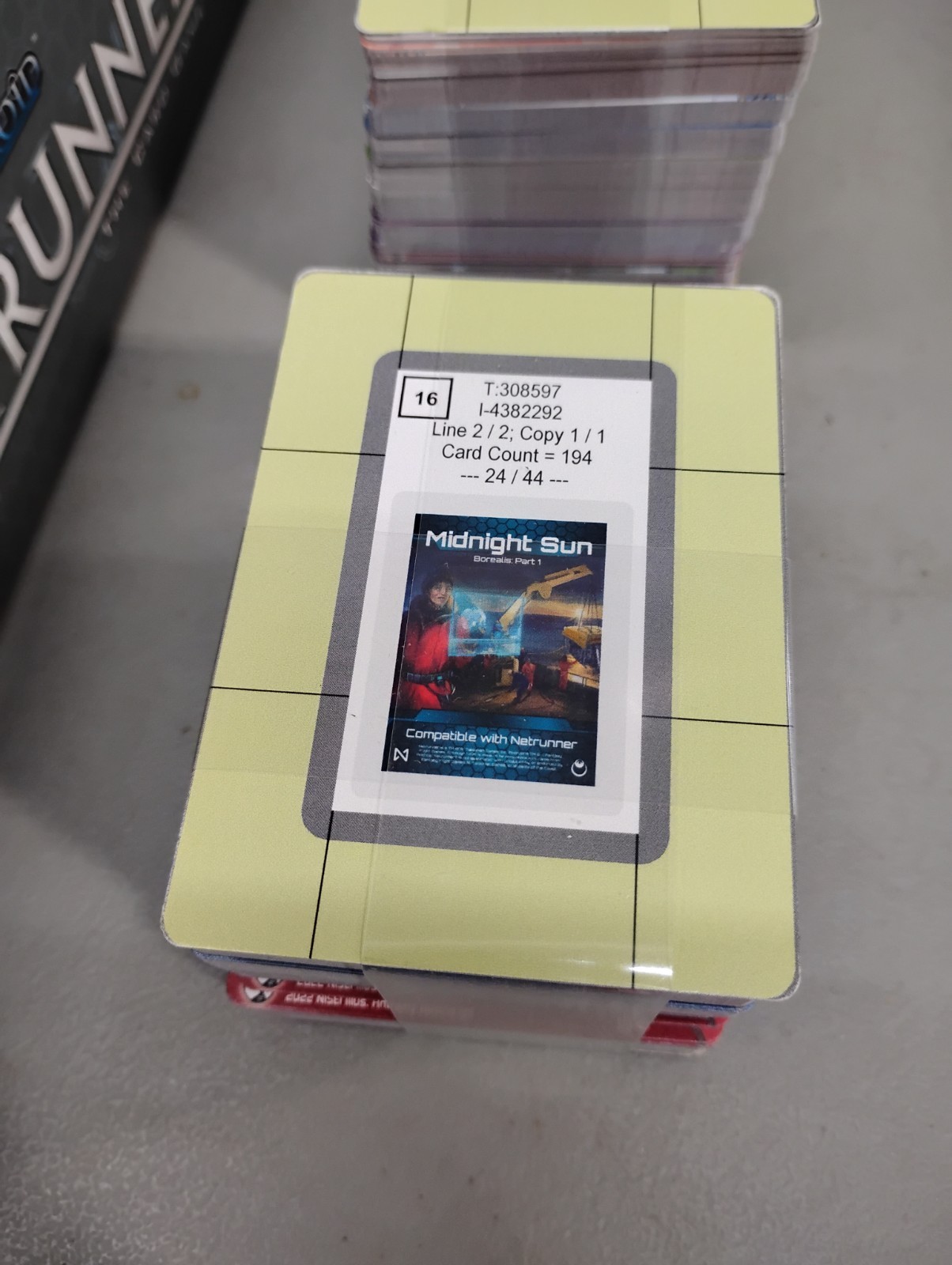 Android Netrunner Base Game + Order and Chaos + System Update + Midnight Sun