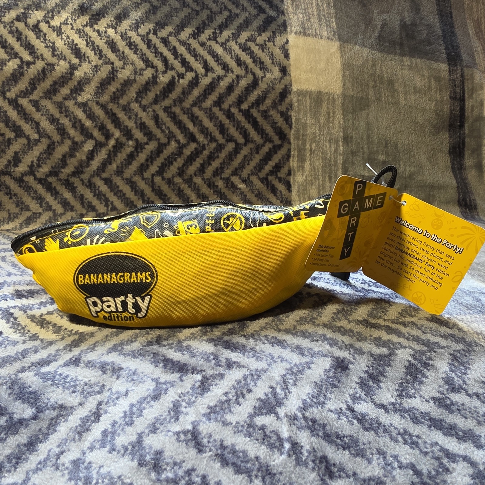 Bananagrams Party Edition Word Tile Crossword Game Brand New NWT Complete