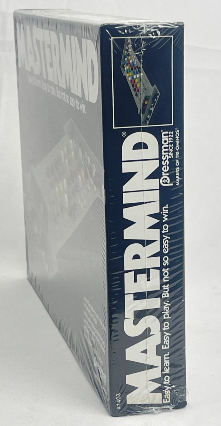 Mastermind Board Game Pressman 1403 New Sealed Strategy Logic Crack The Code