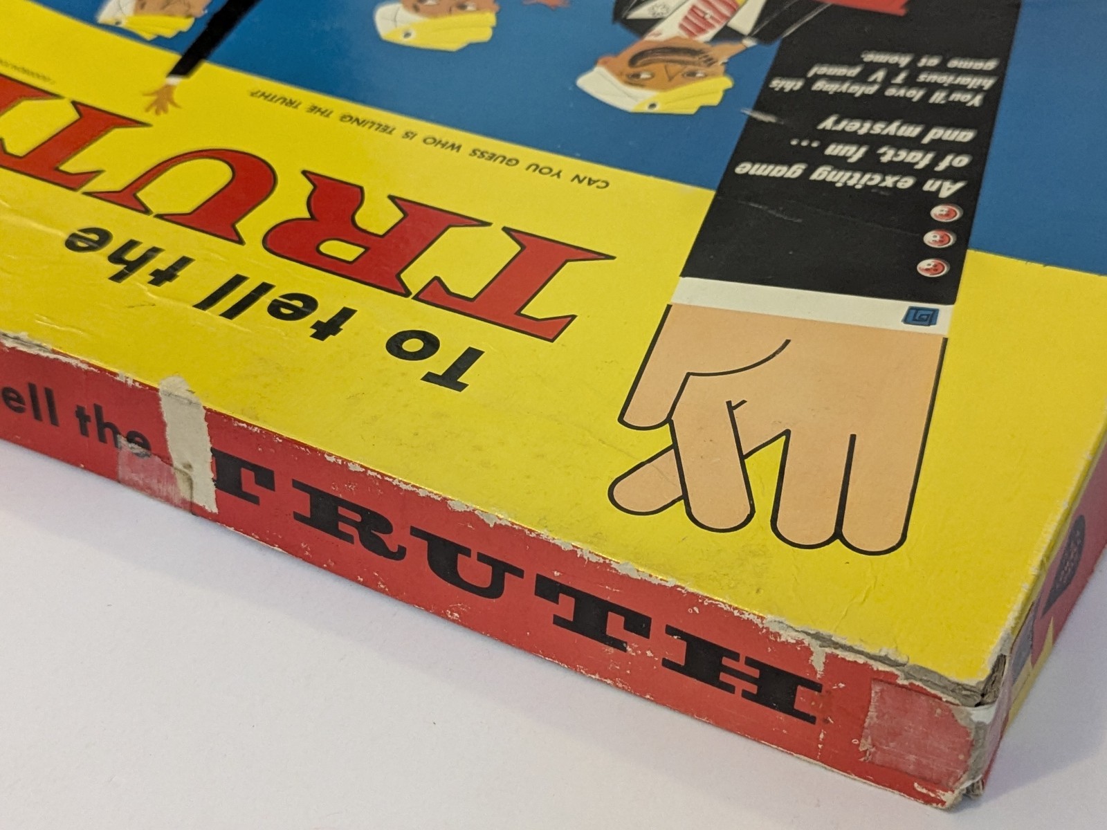 RARE vintage board game To Tell the Truth 1960’s Lowell Toy Mfg