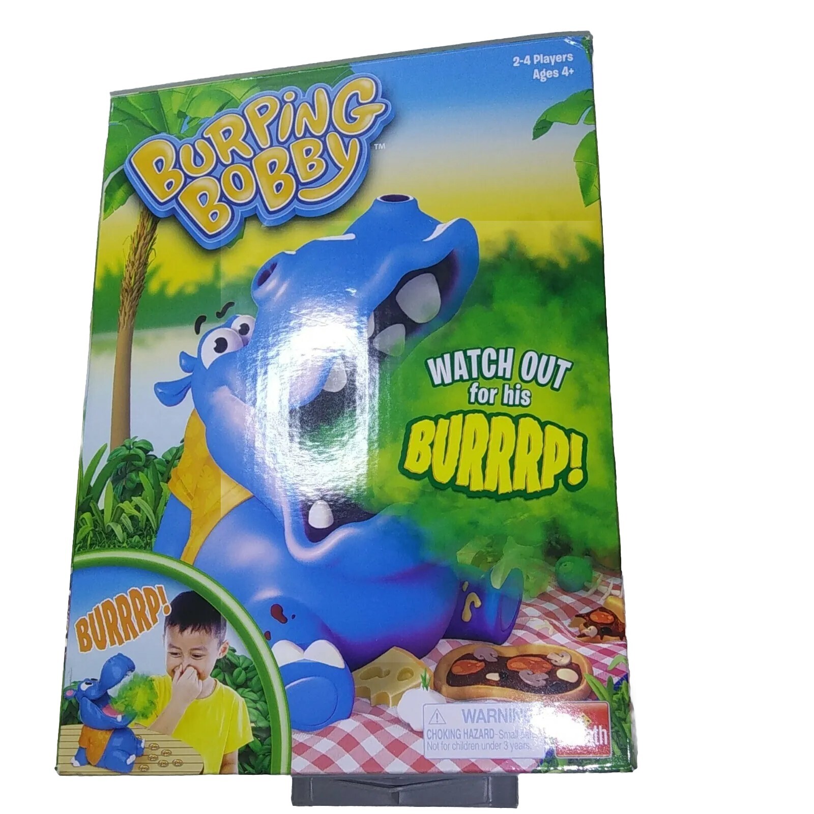 Burbing Bobby Game Goliath Games “Watch Out For His Burbs 2-4 Player Game Age 4+
