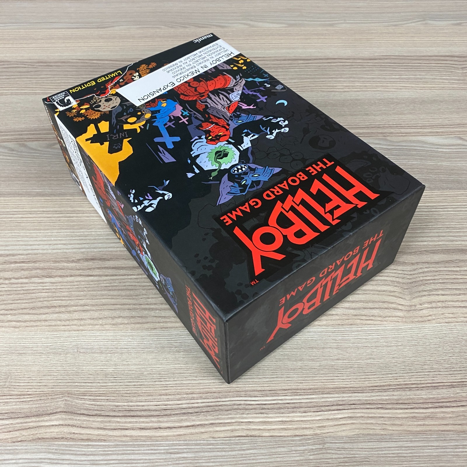 HELLBOY IN MEXICO EXPANSION HELLBOY THE BOARD GAME LIMITED EDITION MANTIC