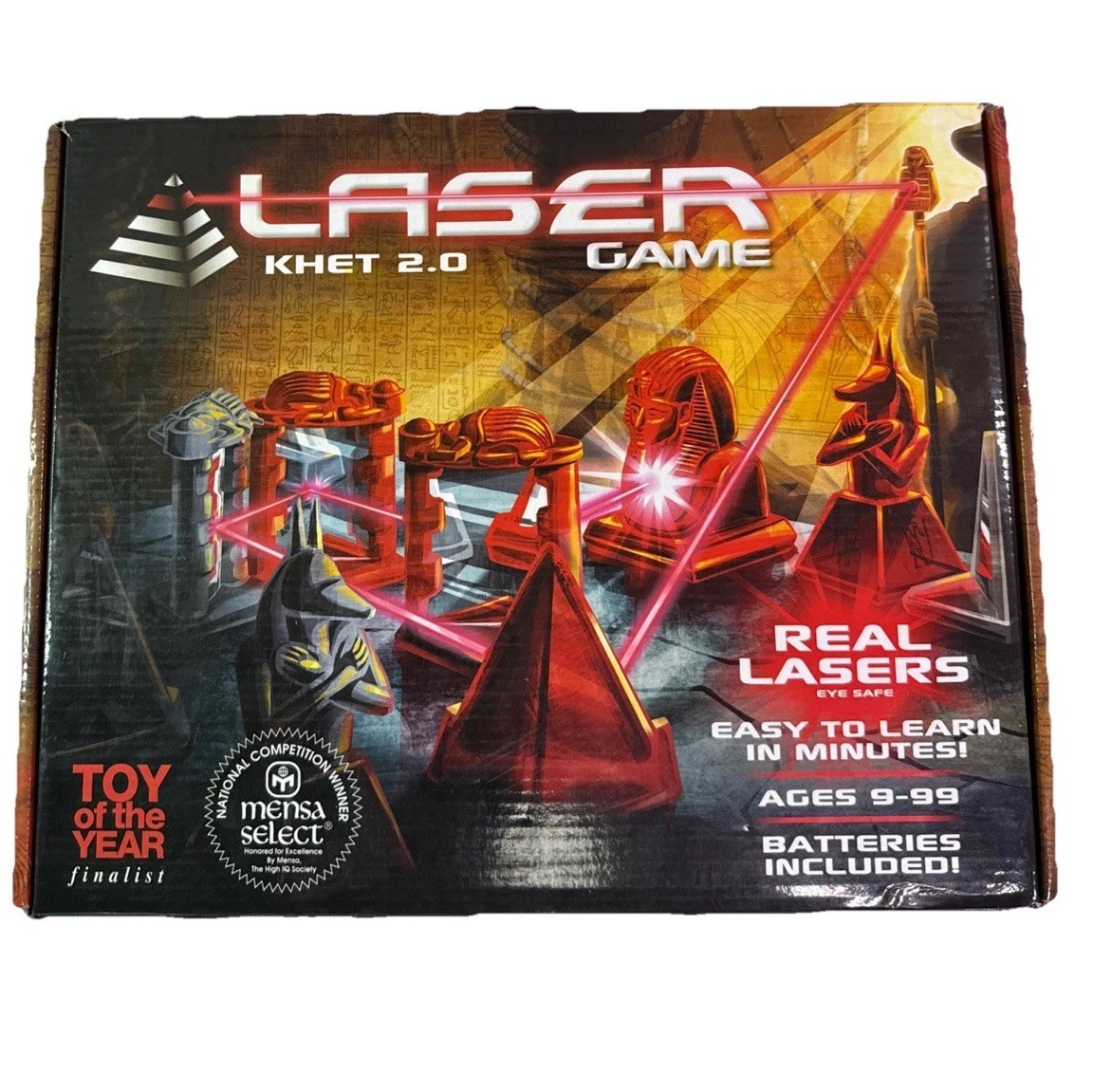 Laser Khet 2.0 Game Mensa Select Strategy Game Innovention Toys LLC