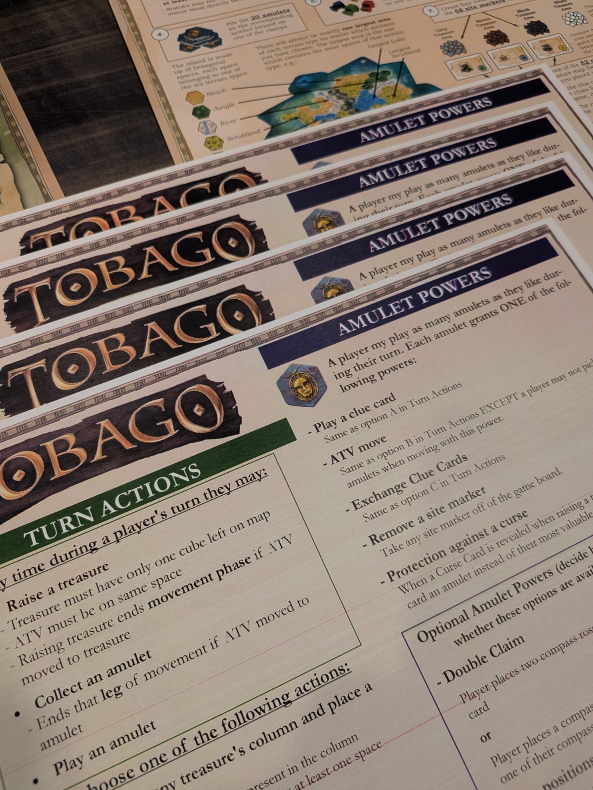 Tobago Board Game With VOLCANO expansion NiS – Crazy Price! Flat Shipping!