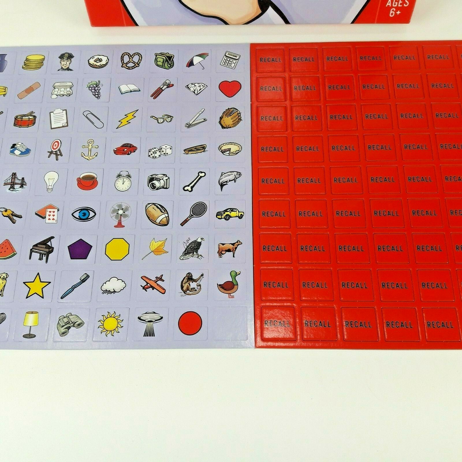 Recall Board Game Memory Improvement Tile Educational Classroom Seniors Unplayed