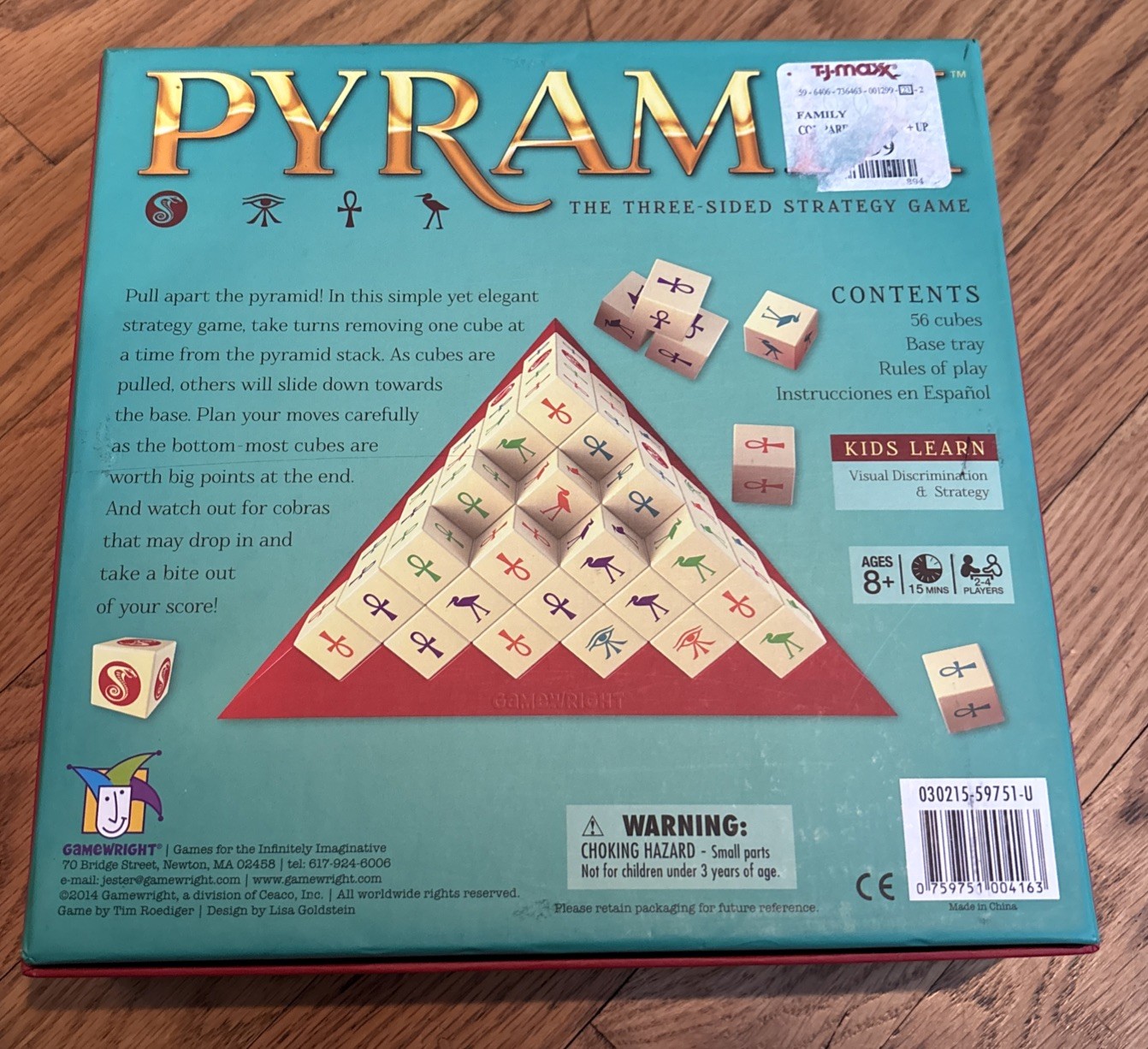 PYRAMIX The Three-Sided Strategy Board Game SEALED 2014 AWARD WINNER NIB