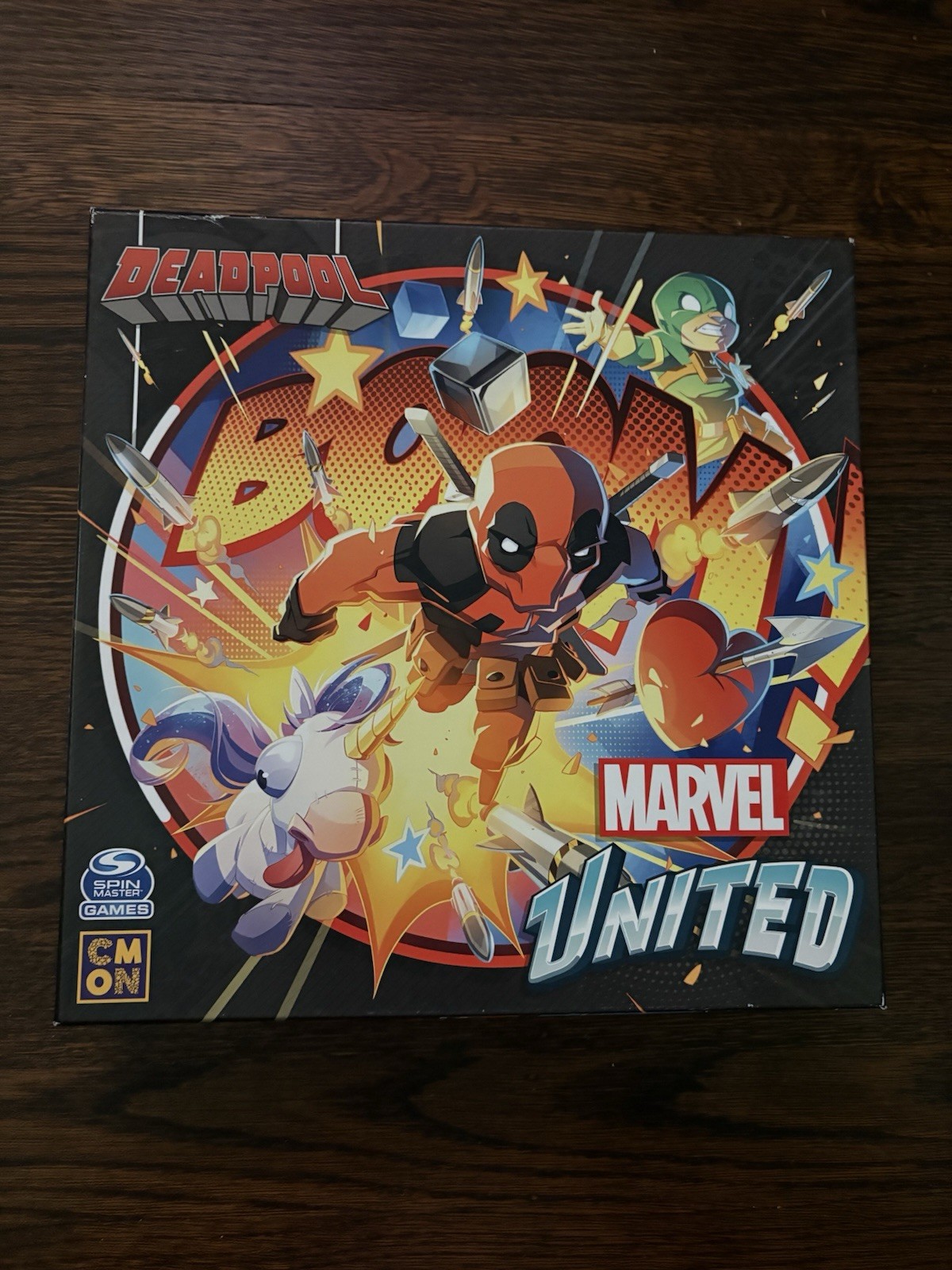 Marvel United X-Men Deadpool Expansion Kickstarter New Open Box