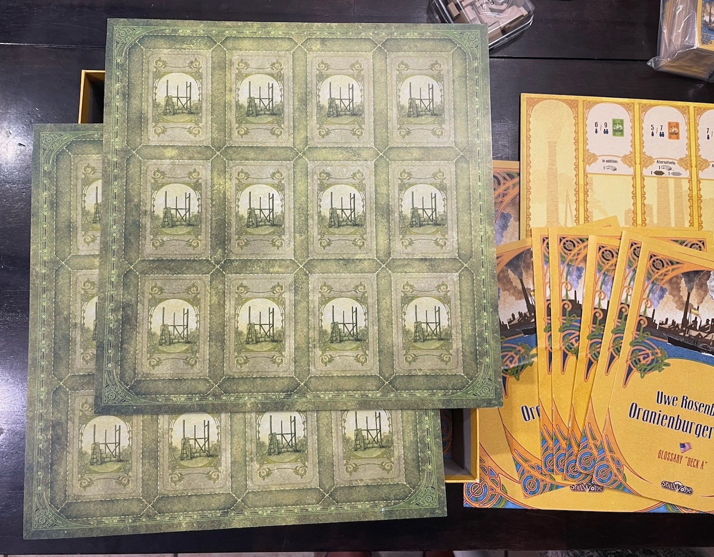 Oranienburger Kanal Board Game Spielworxx (German/English Ed) w/ 2 Expansions
