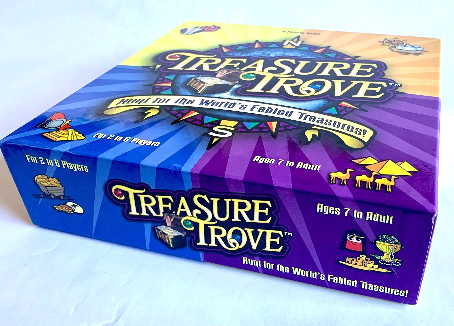 Treasure Trove Board Game 2008 Complete Family Kids Fun Treasure Hunt Adventure