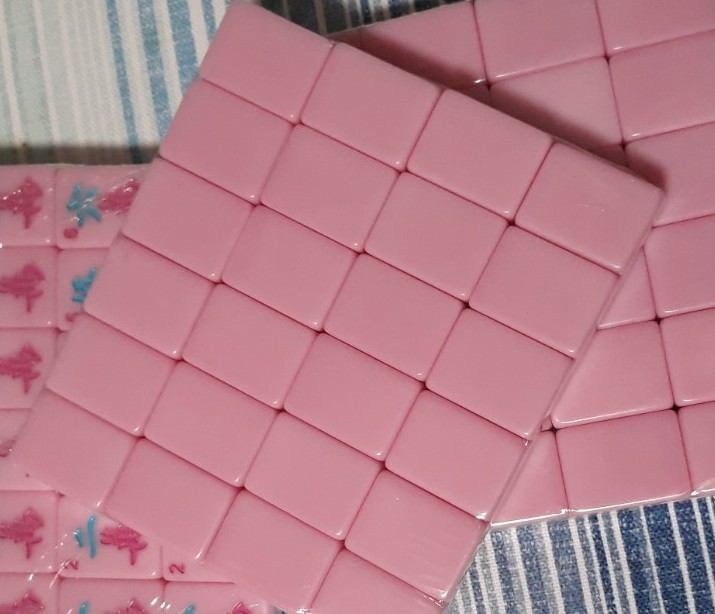 AMERICAN MAHJONG REPLACEMENT TILES. HOBBY LOBBY PINK. PLEASE READ DESCRIPTION