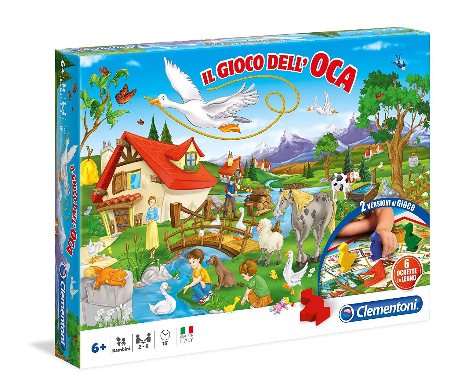 Clementoni – Dell’Oca Board Game Multicolor Color