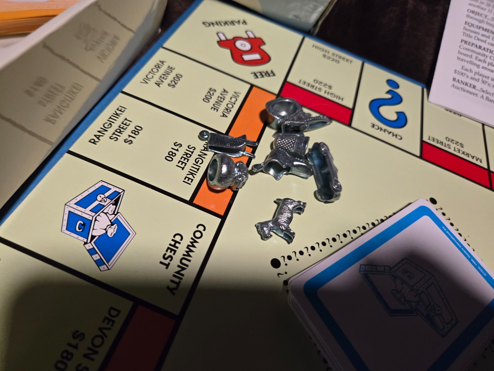 Vintage 2000 Monopoly NEW ZEALAND EDITION Board Games SUPER Rare Hasbro