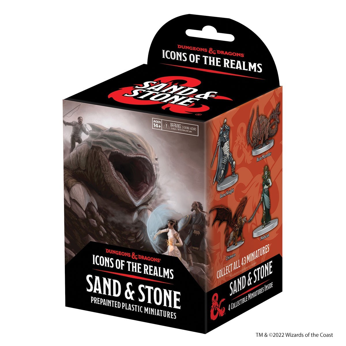 Dungeons & Dragons: Icons of the Realms: Set 26 Sand & Stone Booster Single Pack