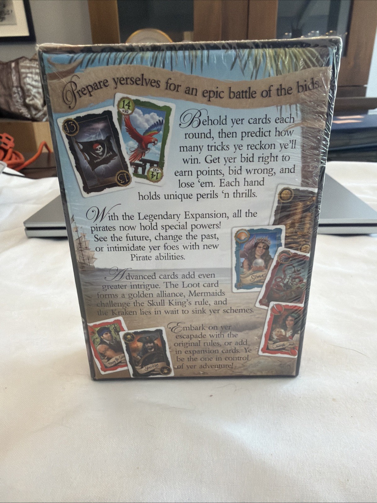 Grandpa Beck’s Games Skull King The Original Game + Legendary Expansion