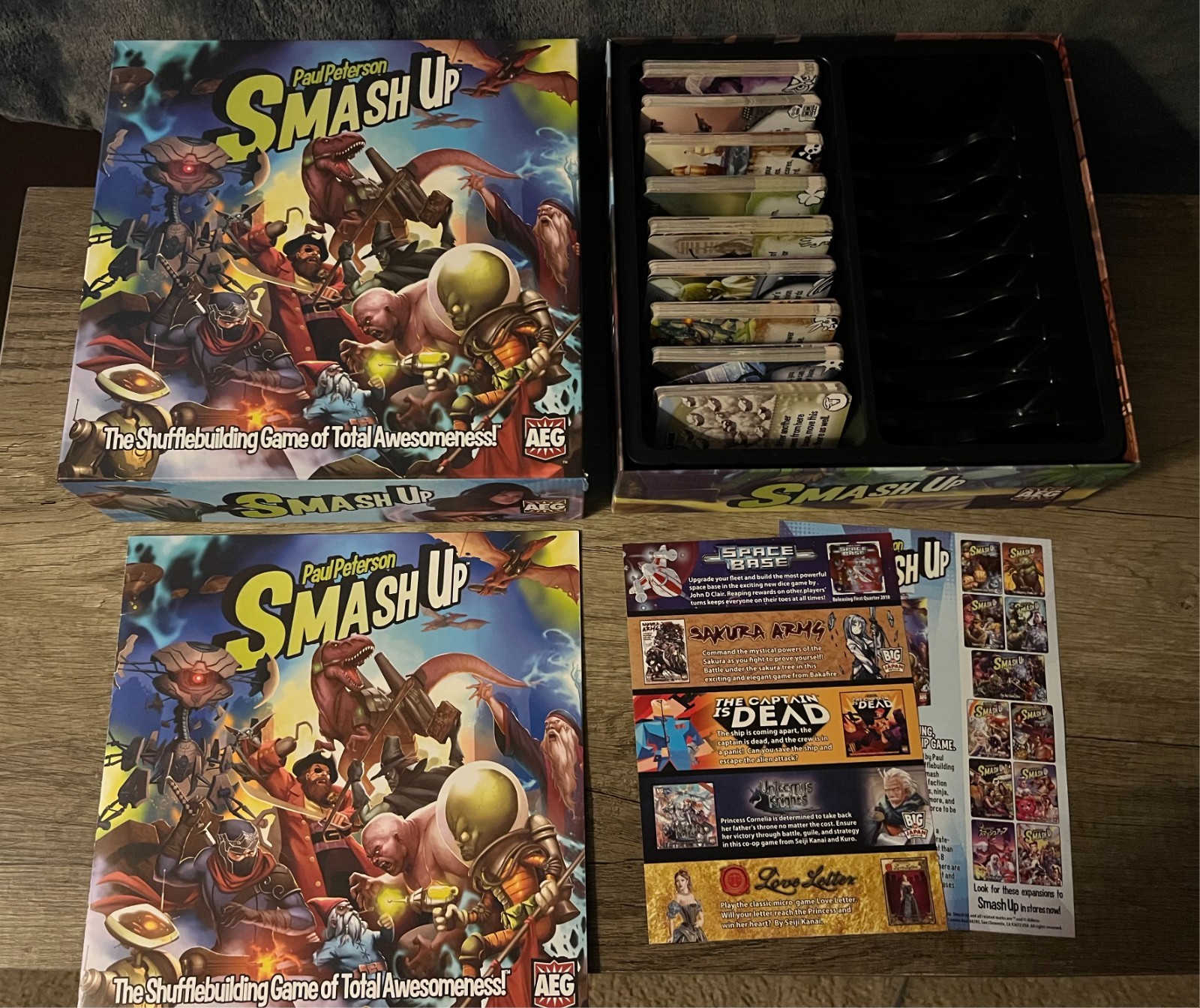 Smash Up Base Game – AEG – Includes Geeks and Sheep Factions