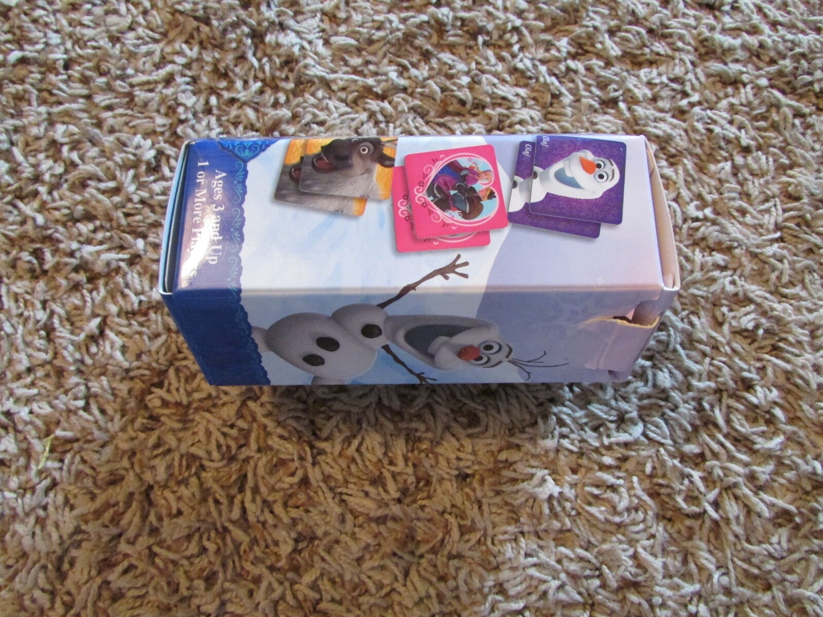 Disney Frozen Matching Game-36 Picture Tiles-Anna, Elsa, Kristoff, Olaf 2014 NIB