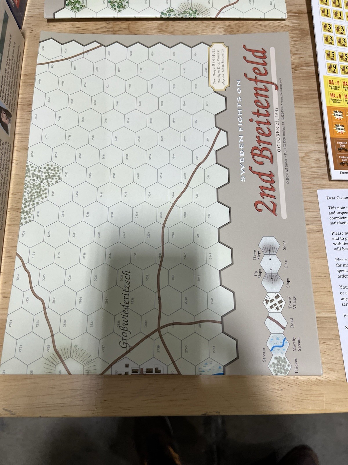 Sweden Fights On. GMT Games. open box /complete.