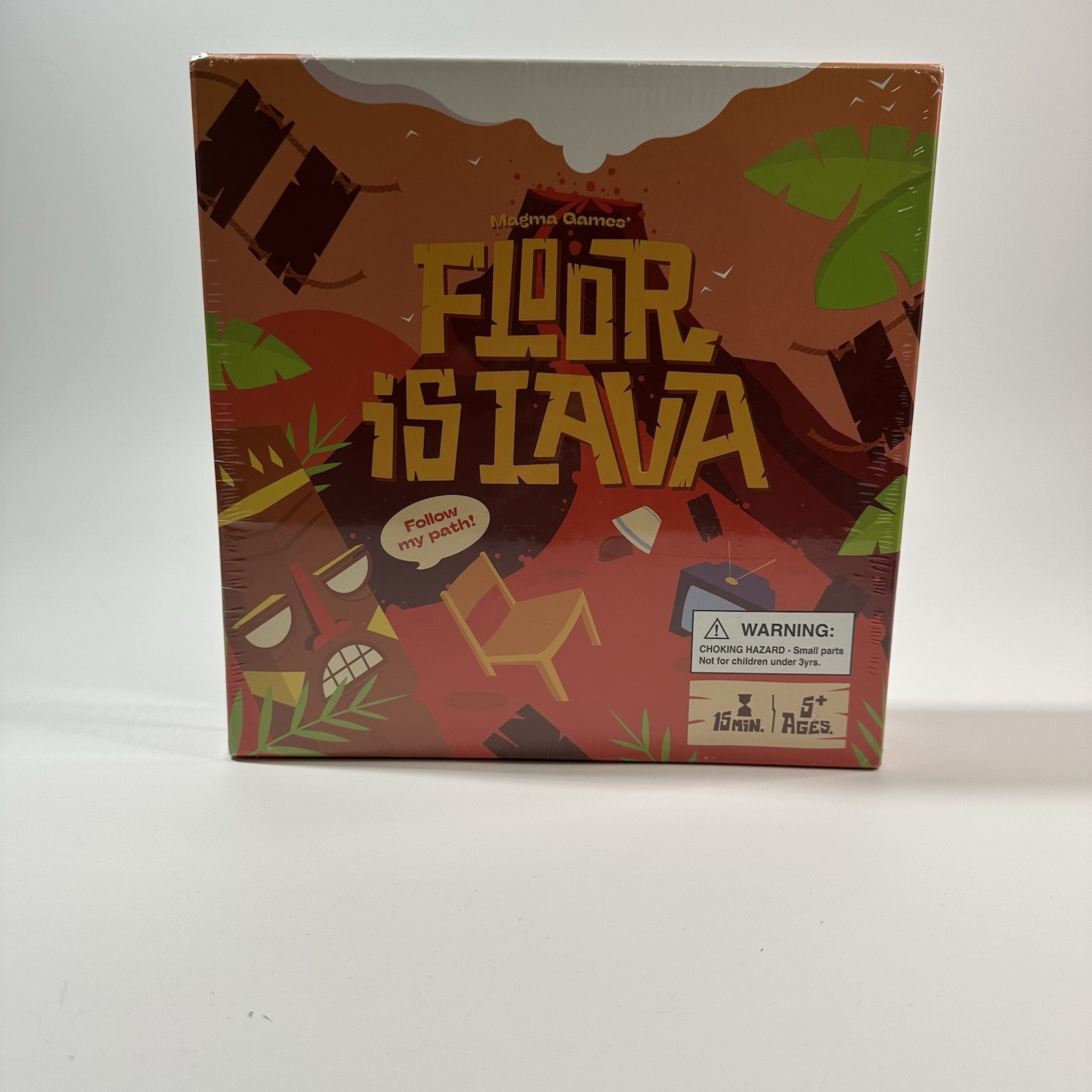 Floor Is Lava Board Game Sealed New Magma Games Family Party Game Ages 5+ 2022
