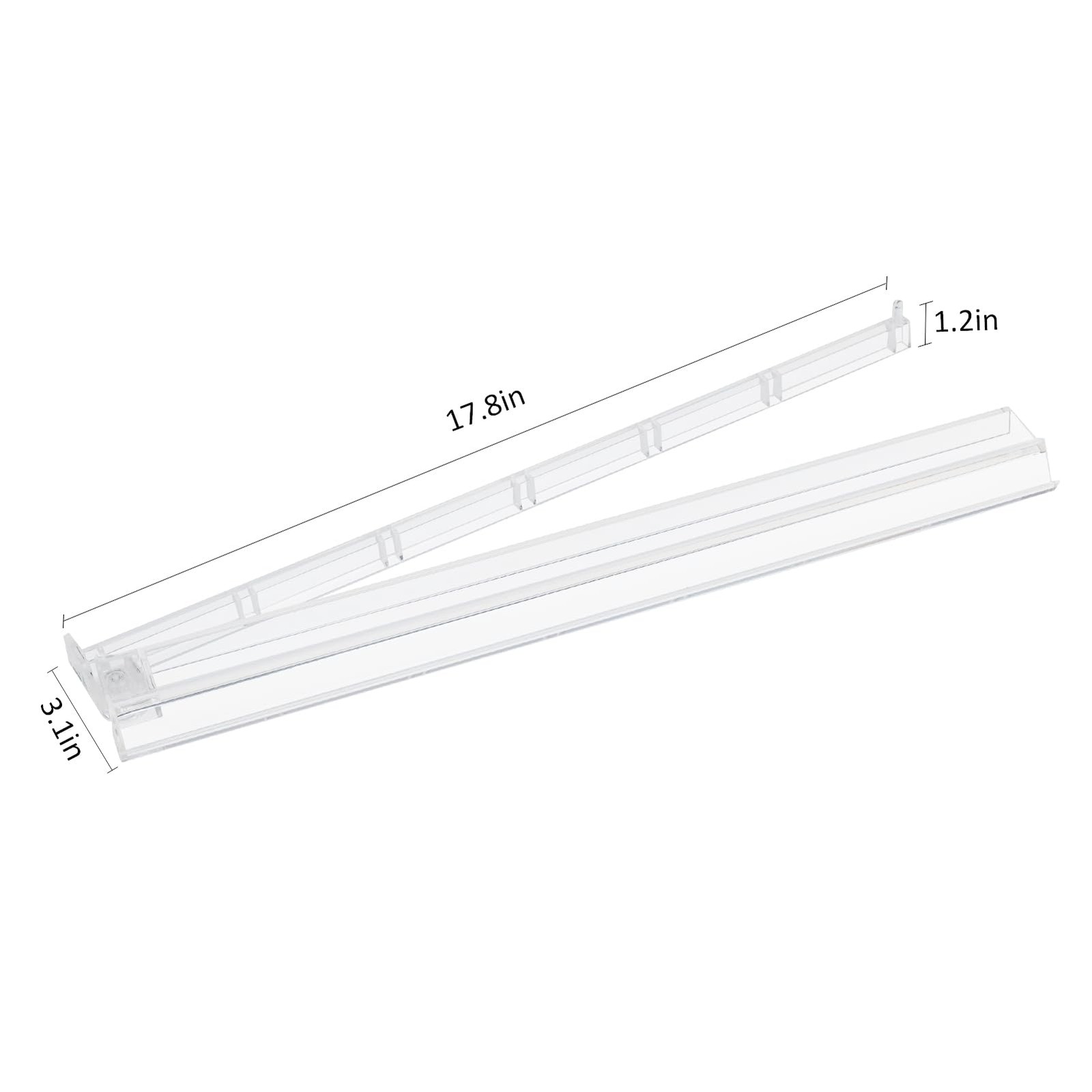 4PCS Clear Mahjong Racks with Pushers for 166 American Mahjong Tiles, Mahjong…