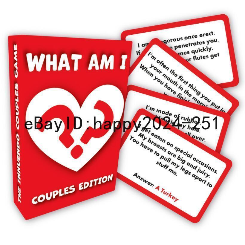 What AM I Game | Award Winning Sex Card Game Command for Adult Couples EDITION