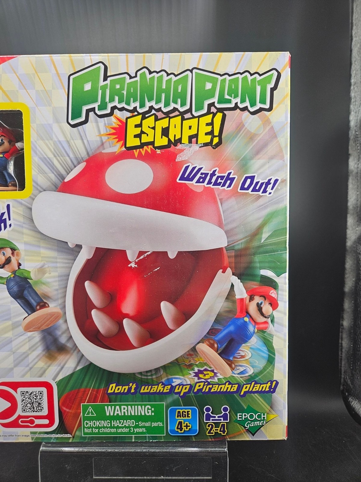 Super Mario Piranha Plant Escape Board Game By Epoch Games Link System