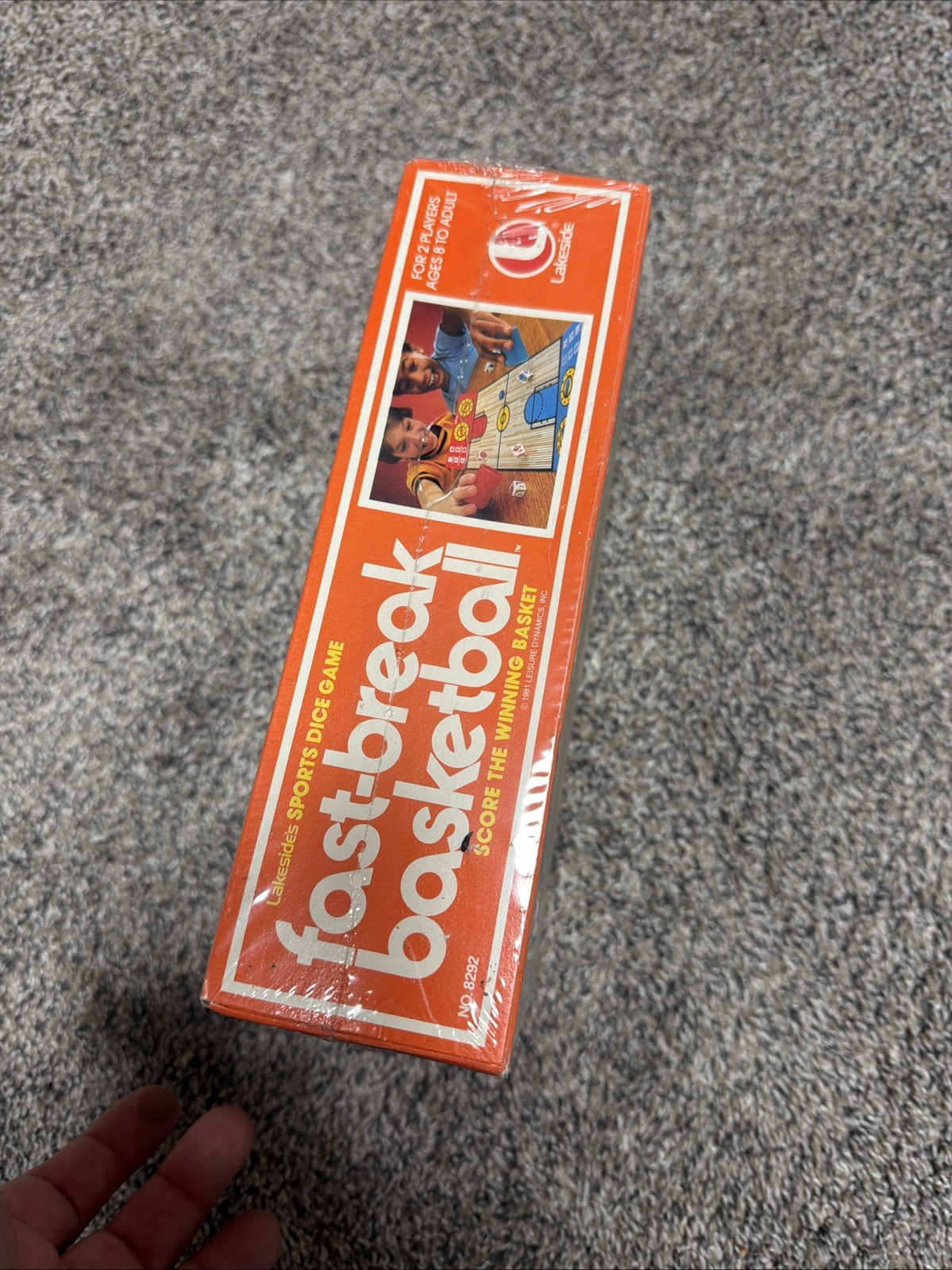 Half-Time Football Sports Dice Game Lakeside Vintage Sealed NOS No Crush Damage!