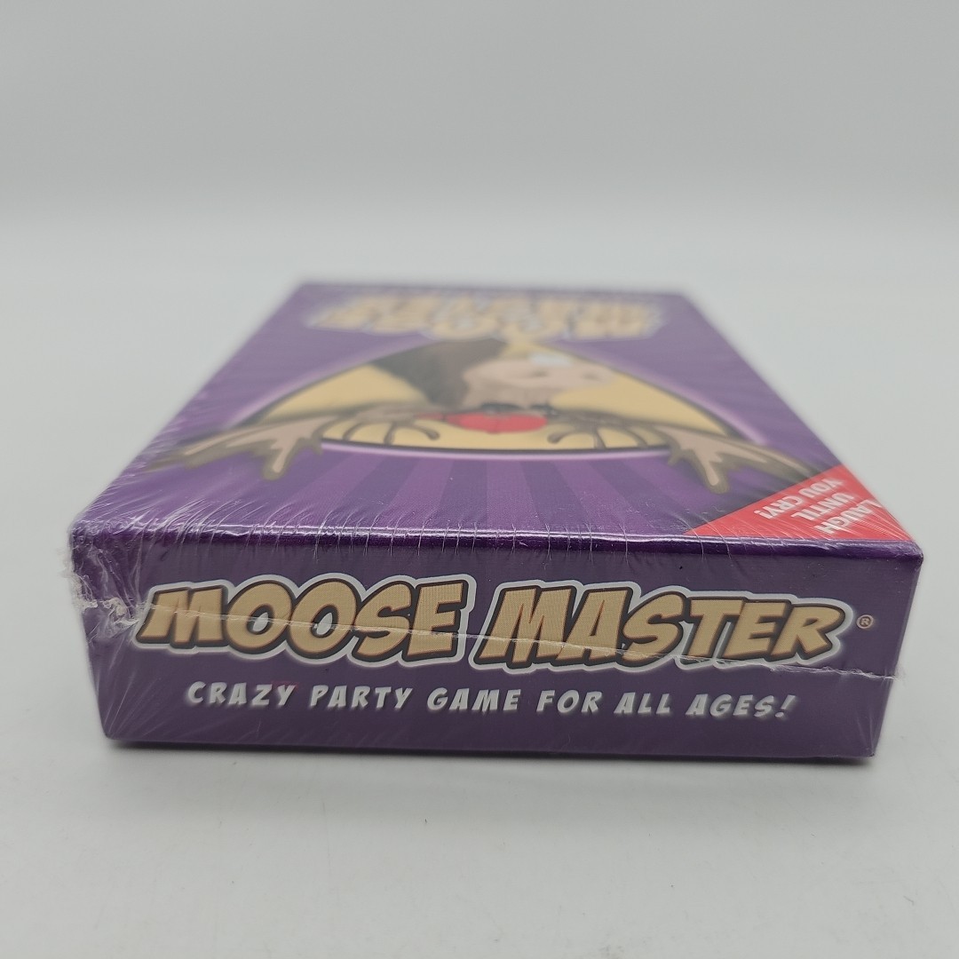 Moose Master Crazy Party Game Laugh Until You Cry Fun For All Ages Torn Seal