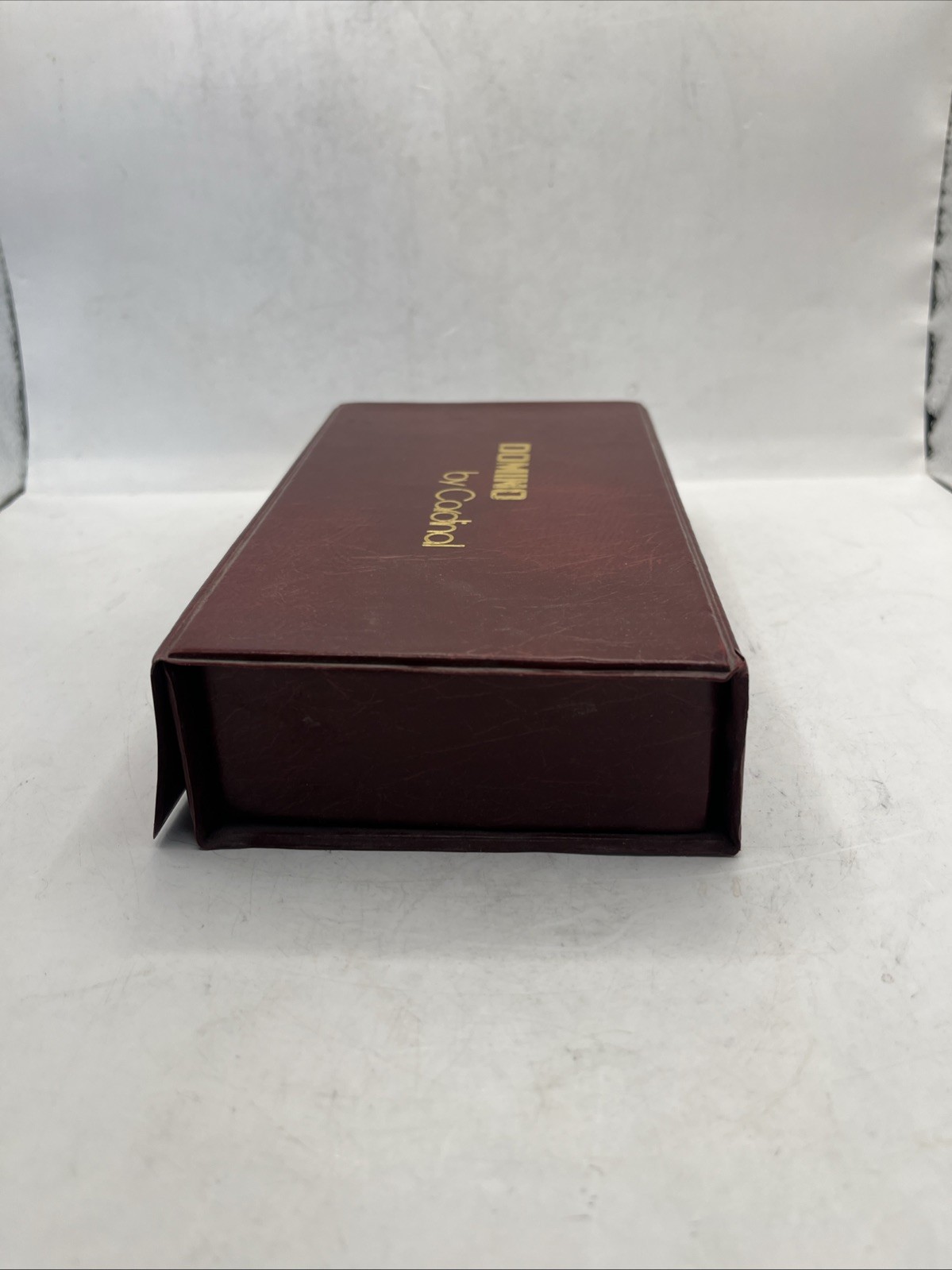 Dominoes by Cardinal Jumbo Black Dots w/ Vinyl Case 55 Piece