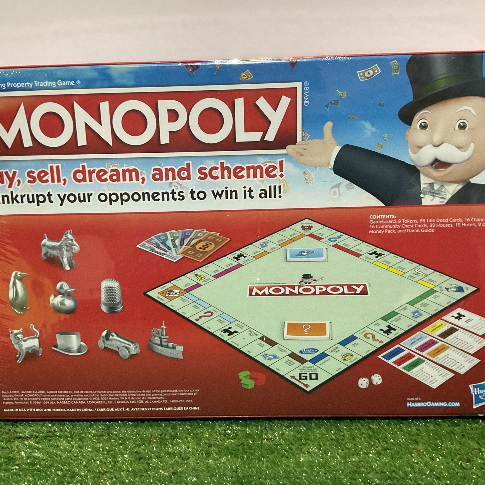 New Sealed Hasbro Classic Monopoly Board Games – Brand New In Box – A+ Condition