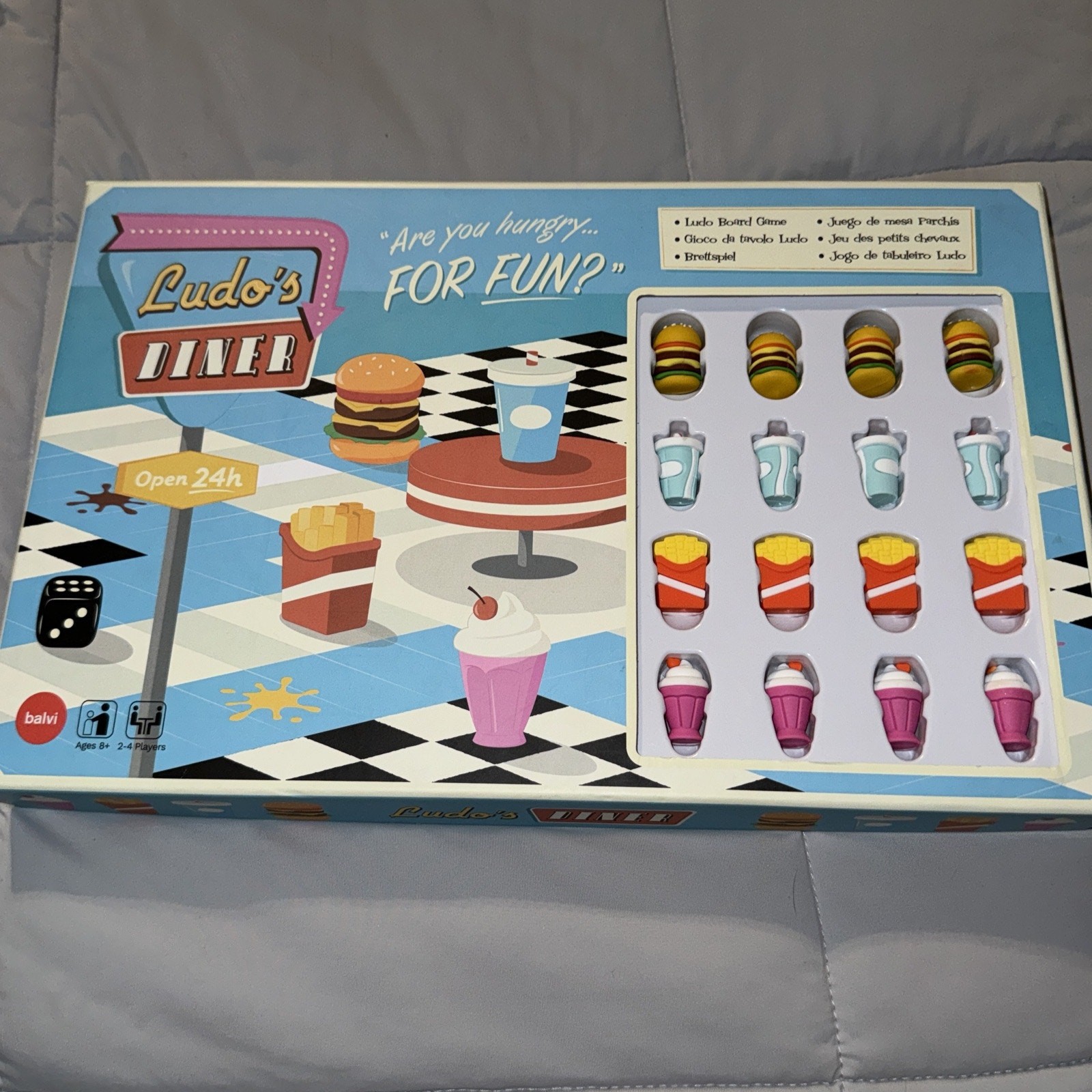 Ludo’s Diner Board Game Brand New Tabletop Game For Family & Friend Game Nights