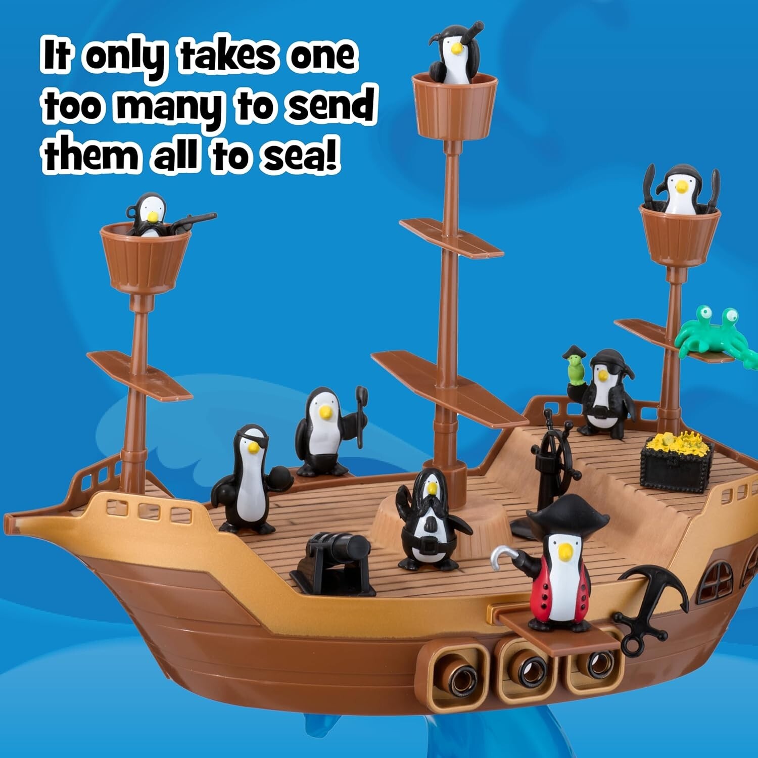 Don’t Rock The Boat – Silly Fast Fun Family Night Game For Kids & Adults