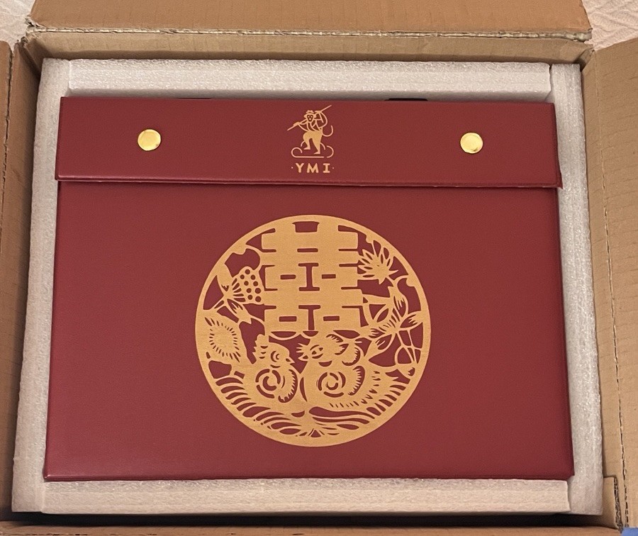 Chinese Mahjong Set X-Large 144 Numbered 1.5″ Tiles Majiang Mah-Jongg in Case