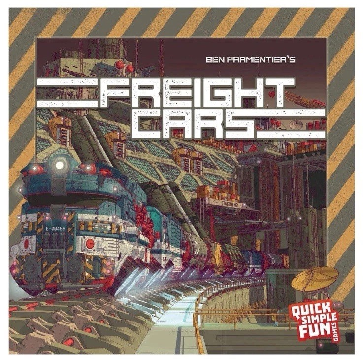 Ben Paramentier’s Freight Cars Board Game New Sealed 2-4 Players Ages 8+