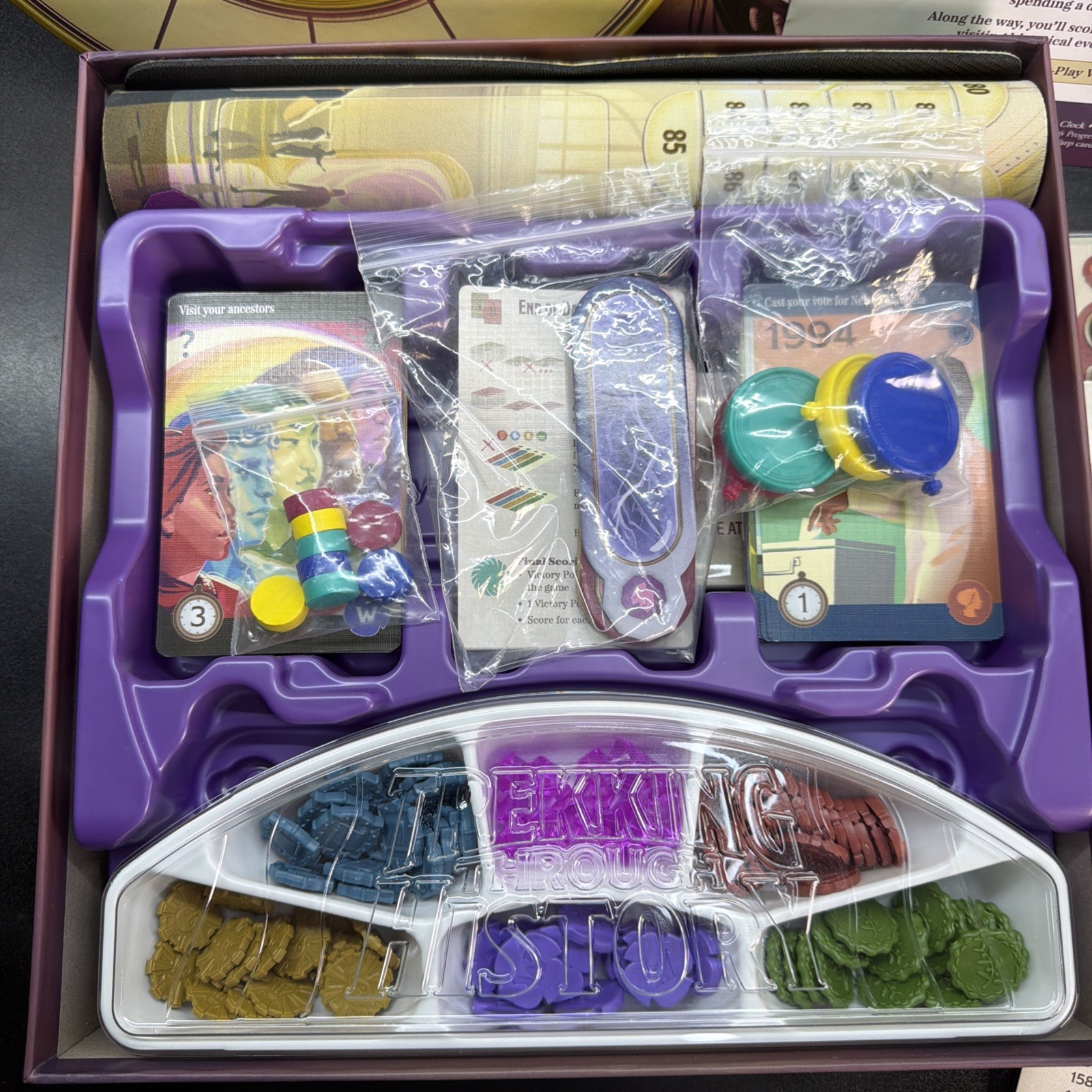 Trekking through History: the Family Board Game – Open Box