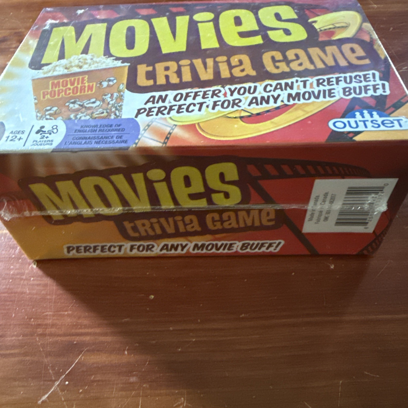 Movies Trivia Game by Outset New Sealed