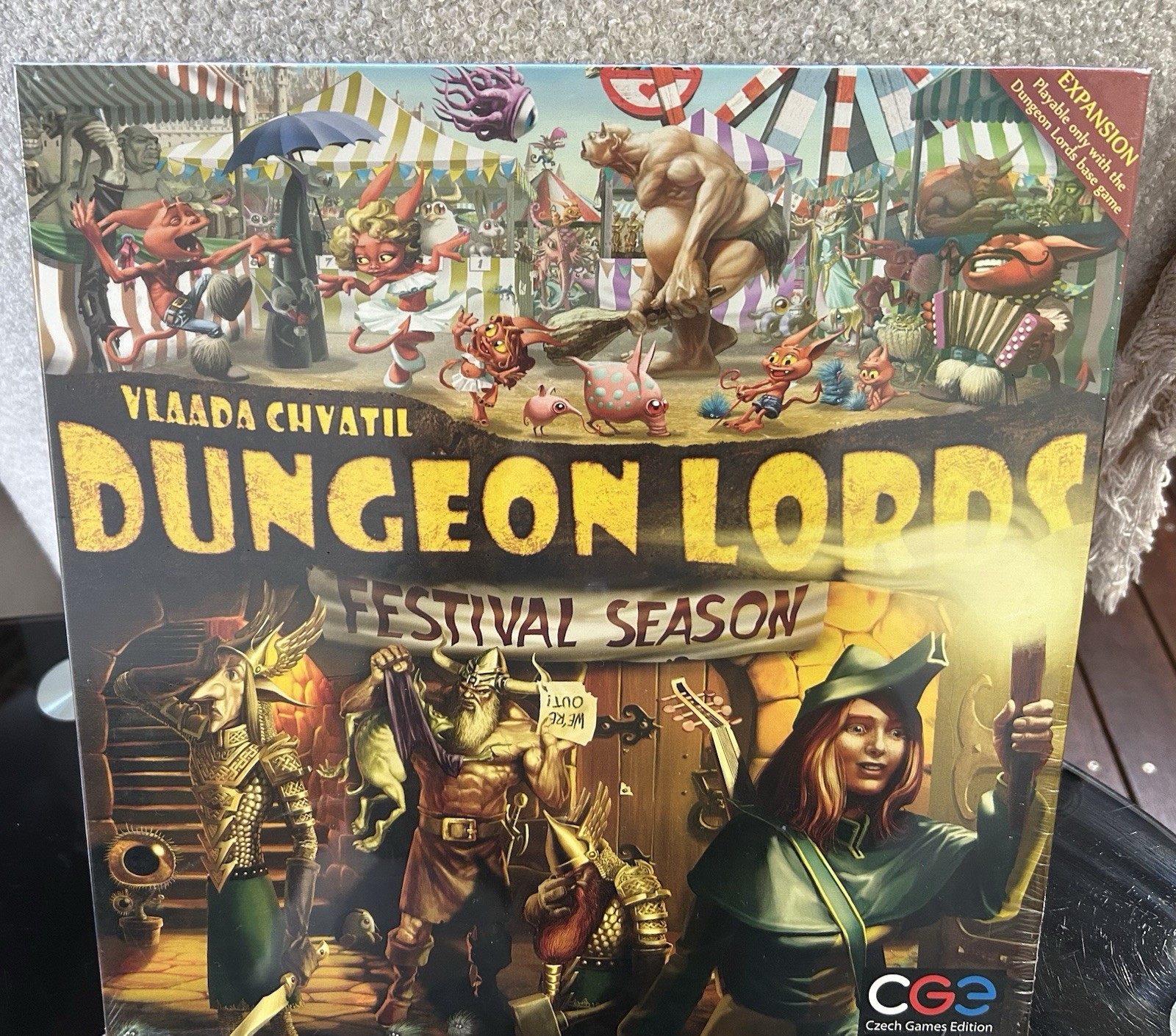 Dungeon Lords: Festival Season Expansion Czech Republic Games Edition